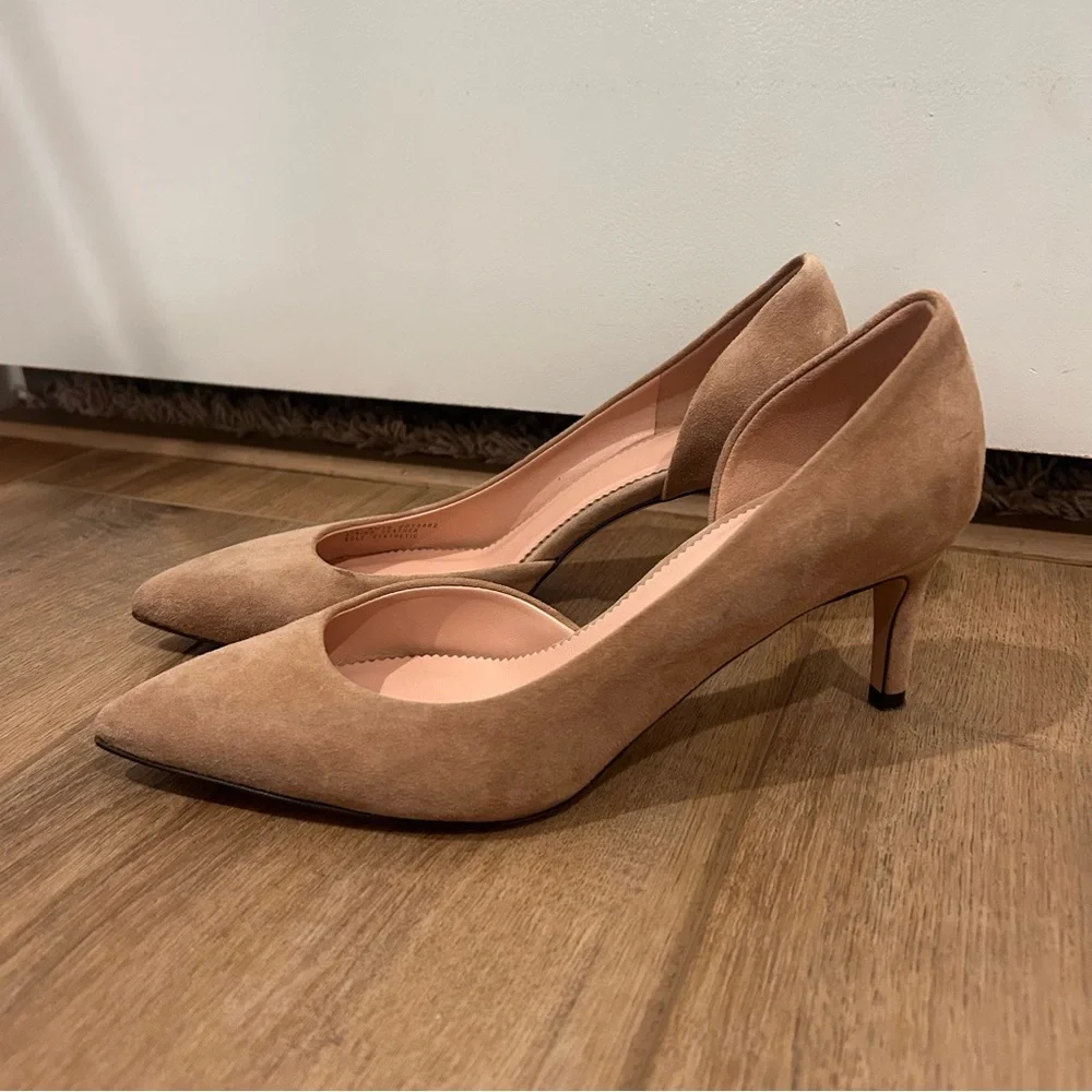 J. Crew Classic Tan Heels